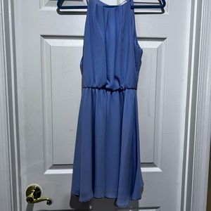 Lush juniors light blue dress, size M